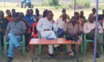 Usonga MCA Sylvester Madialo holds rice production talks with farmers